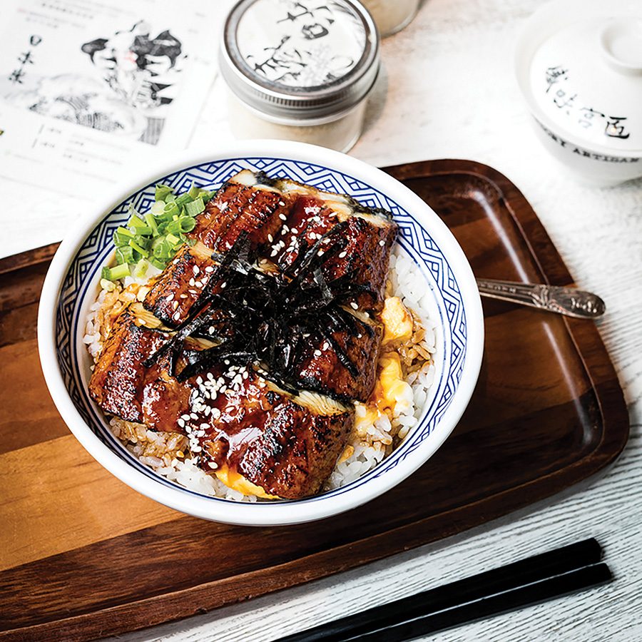 Eel bowl at sensory zero