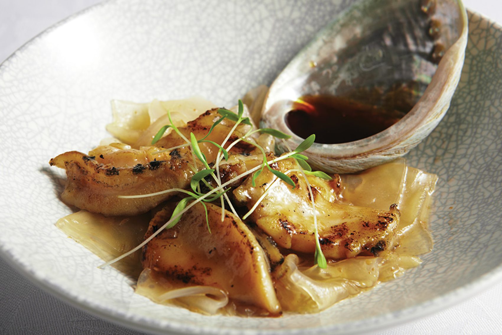 Dish at Flower Drum restaurant