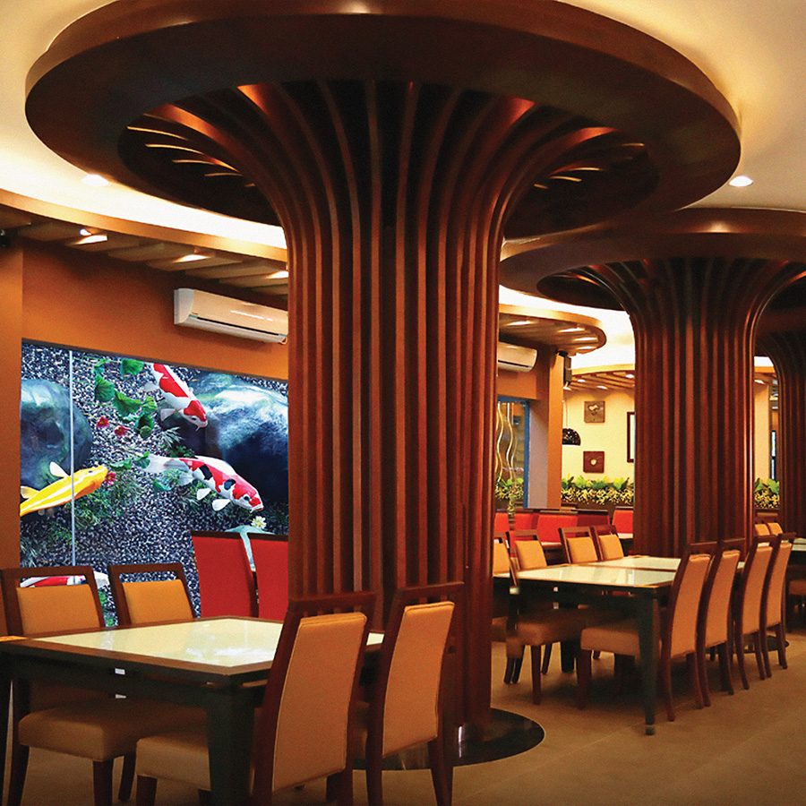 Interior at Pagi Sore restaurant 