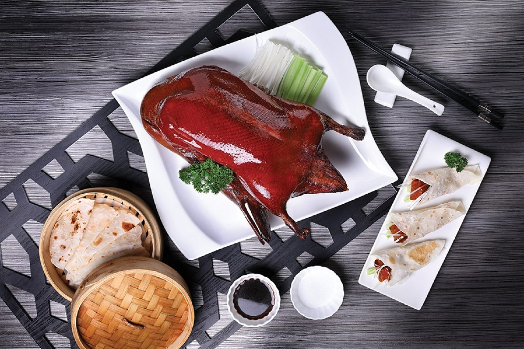 Classic duck dish at Imperial Treasure Super Peking Duck