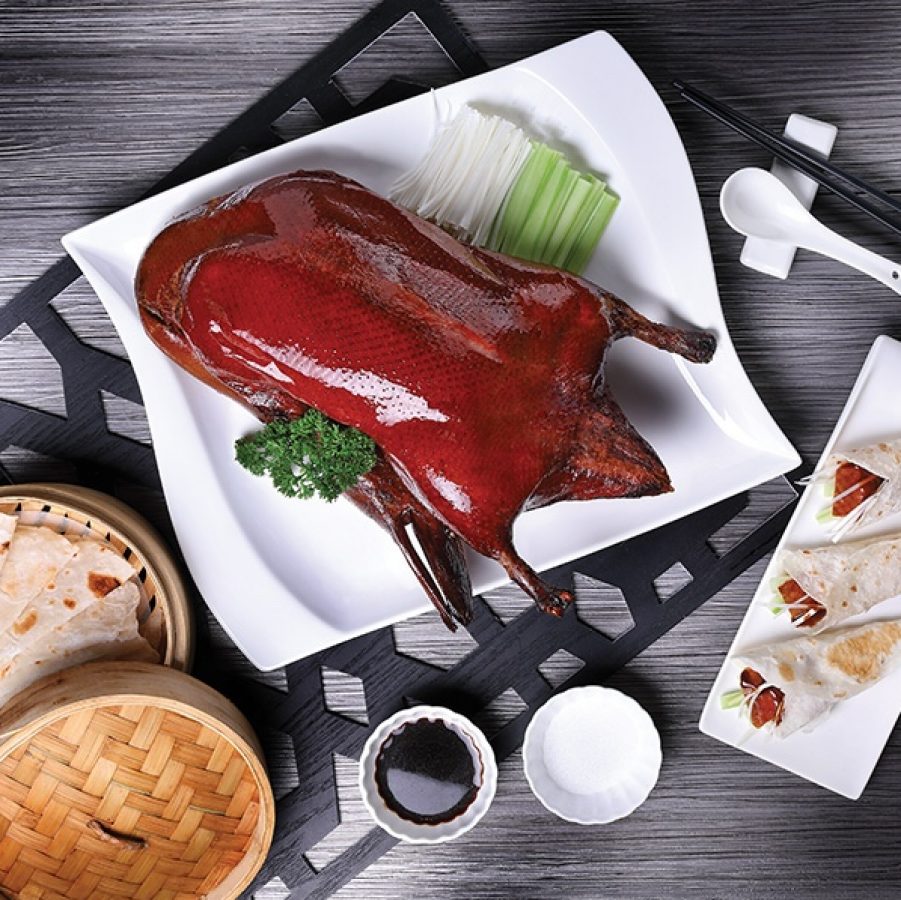 Classic duck dish at Imperial Treasure Super Peking Duck