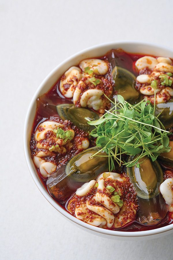 Dish at Wing restaurant