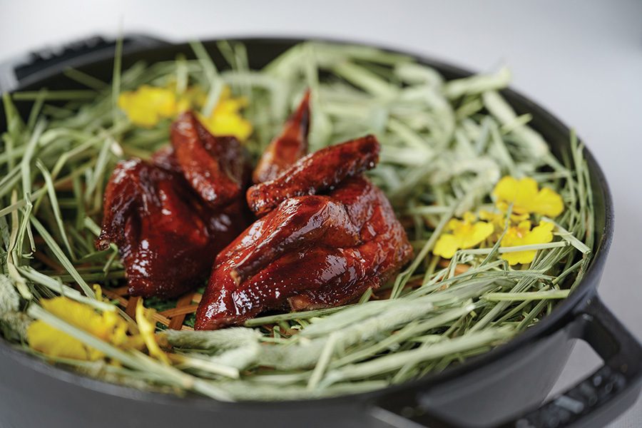 Dish at Wing restaurant