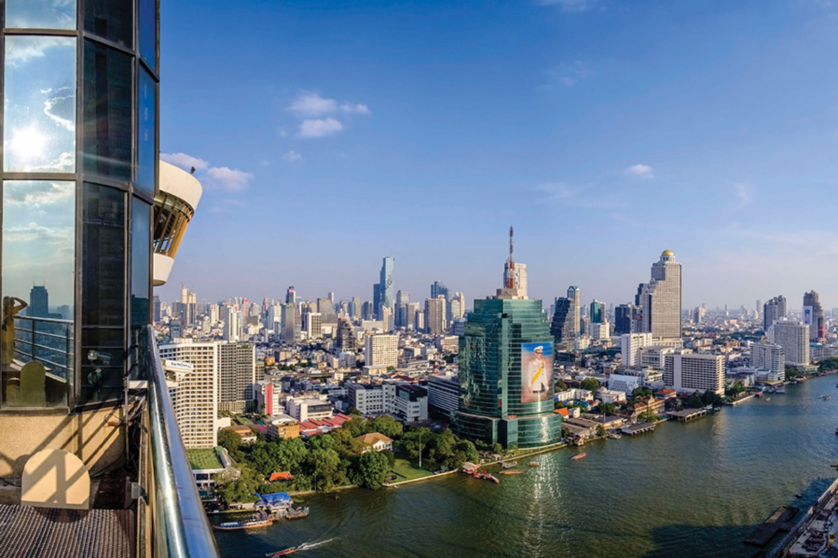 Bangkok city view