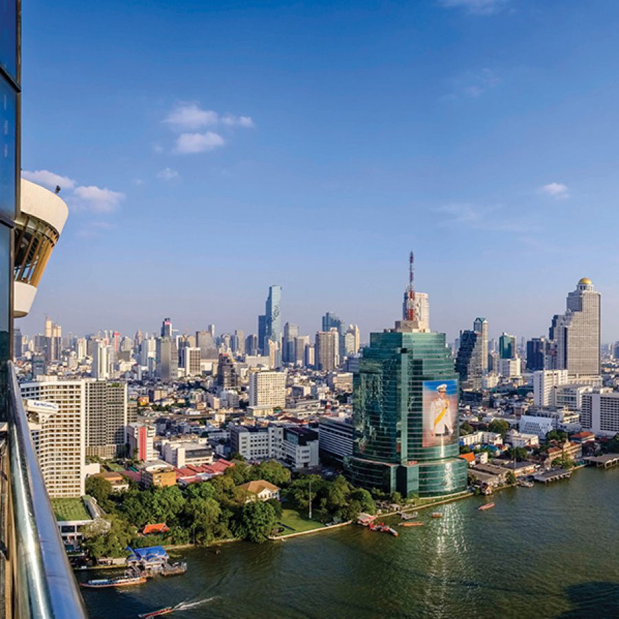Bangkok city view