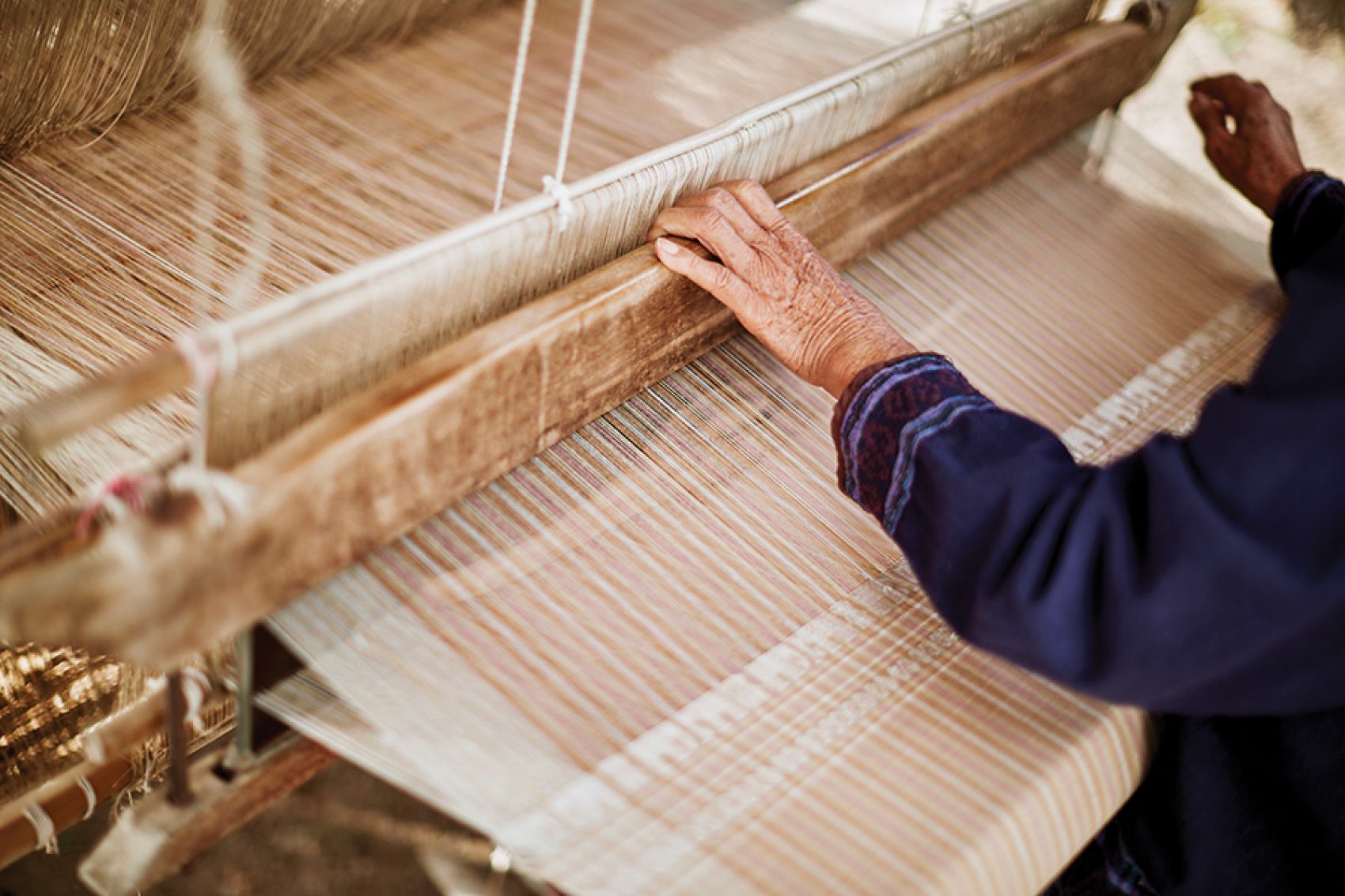 Silk Weaving