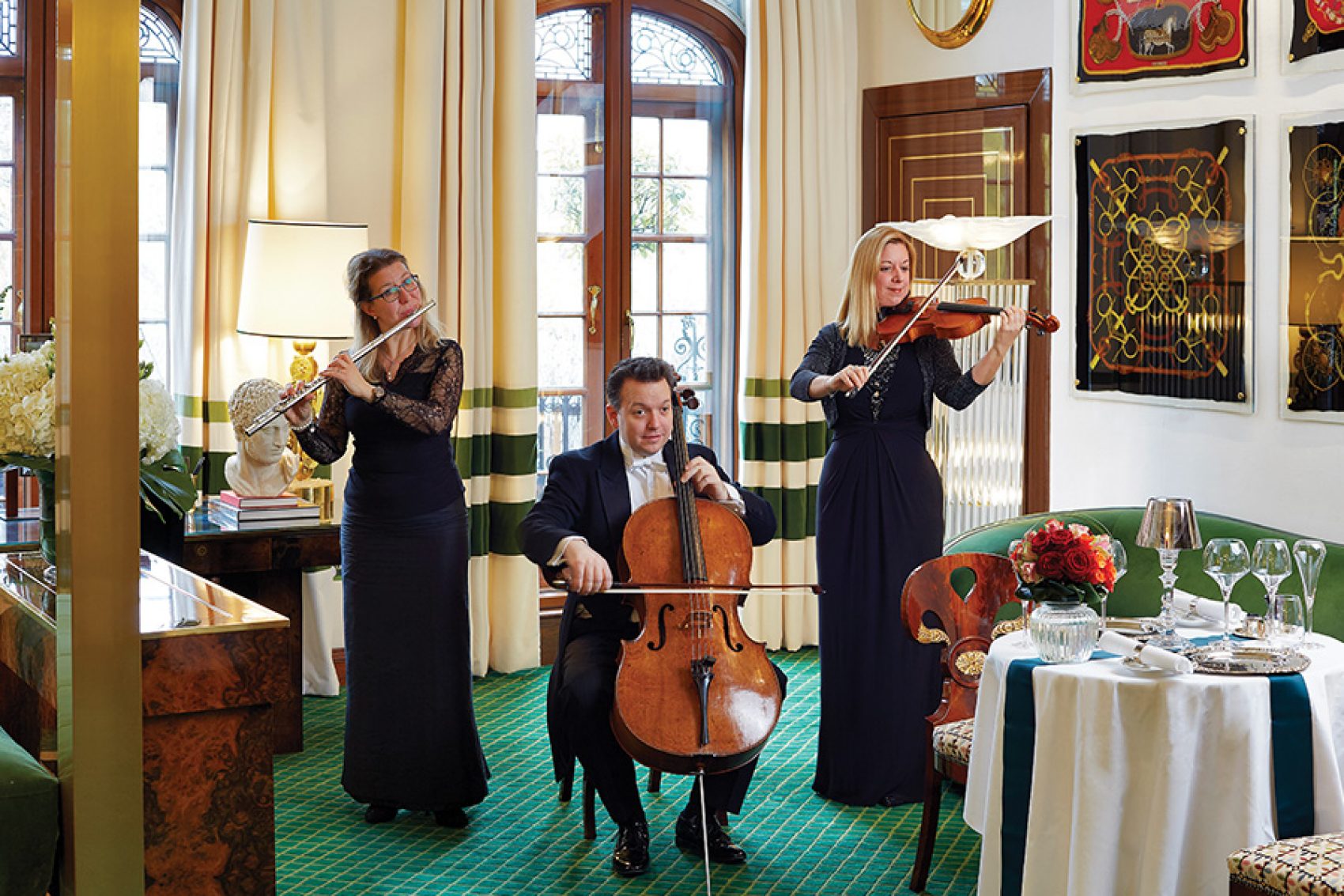 Music performance at The Milestone Hotel and Residences