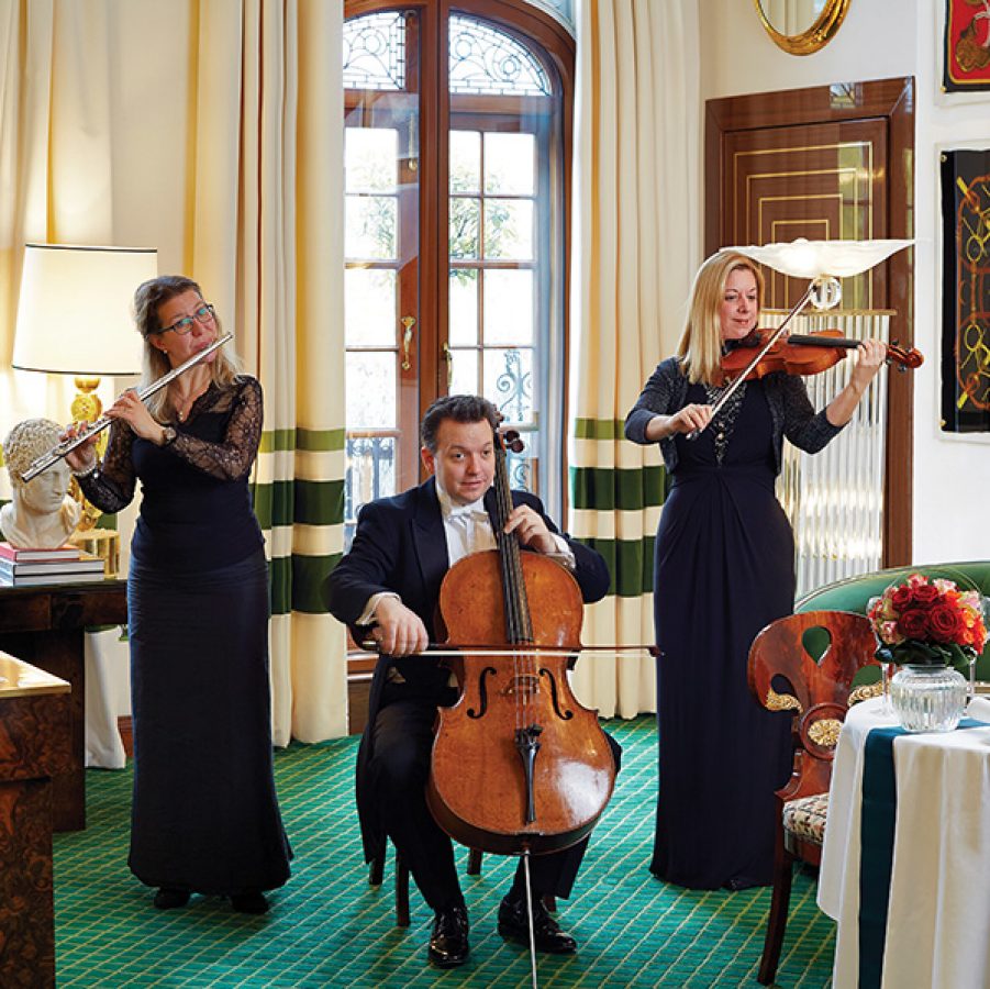 Music performance at The Milestone Hotel and Residences