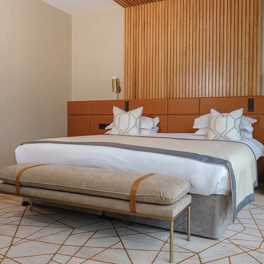 Bed in The Lowry Hotel