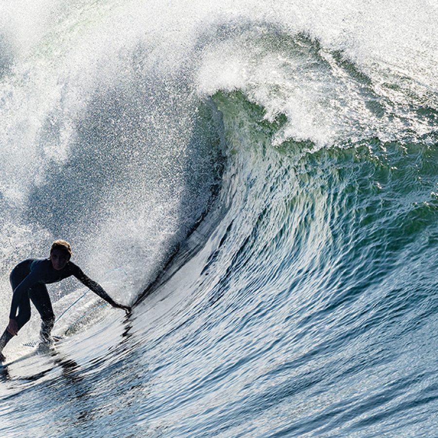 Man Surfing