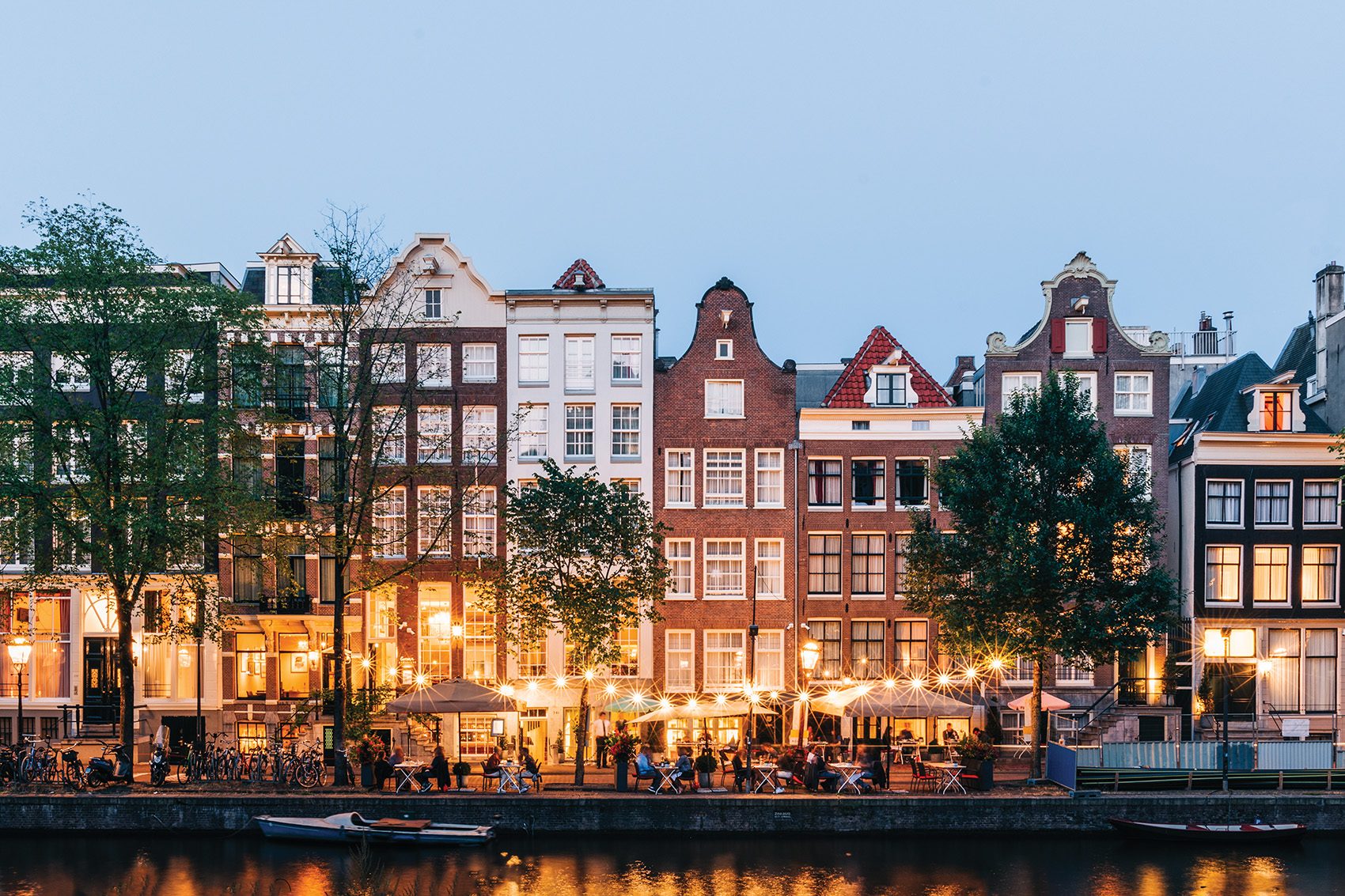 riverside in Amsterdam