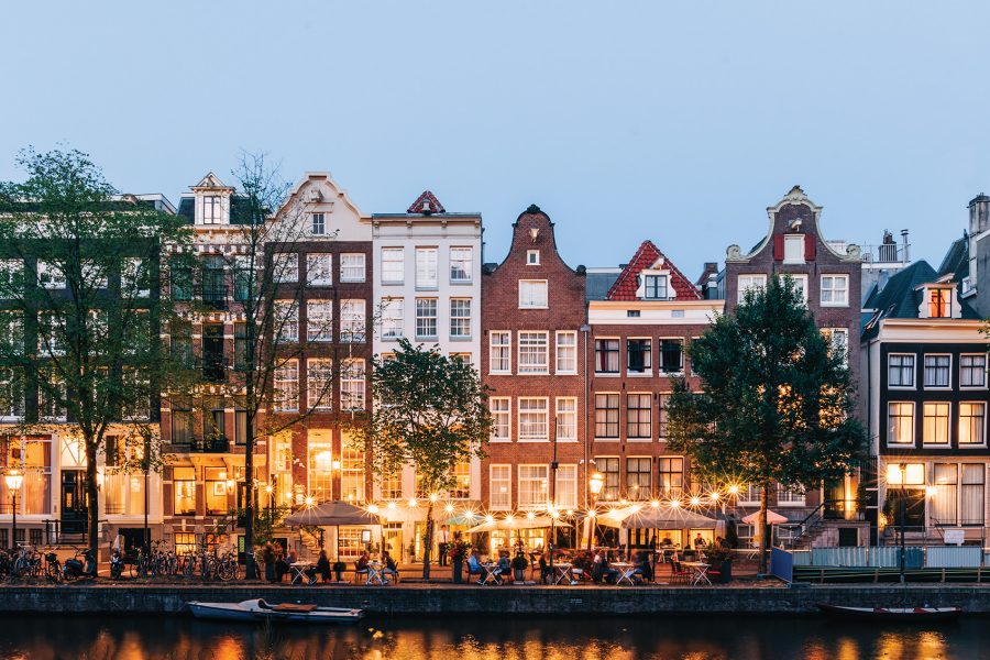 riverside in Amsterdam