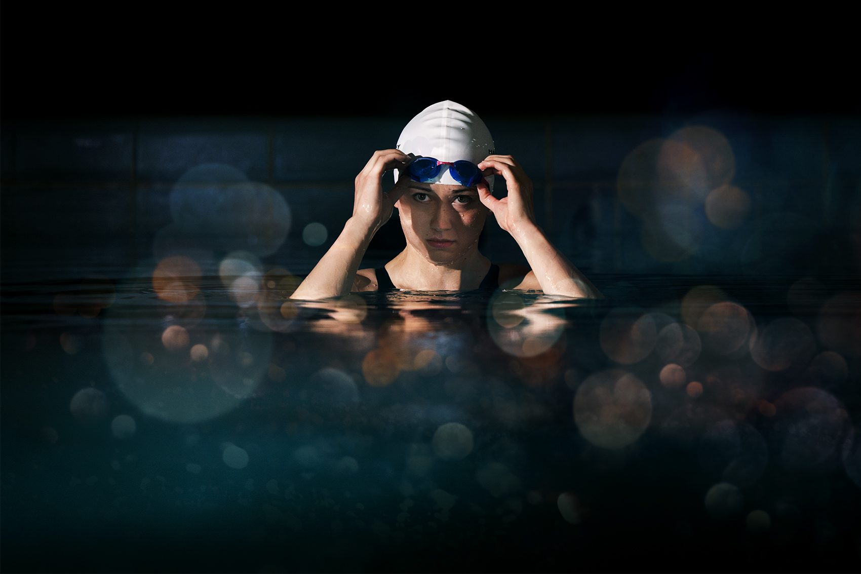 Siobhan Haughey in the pool