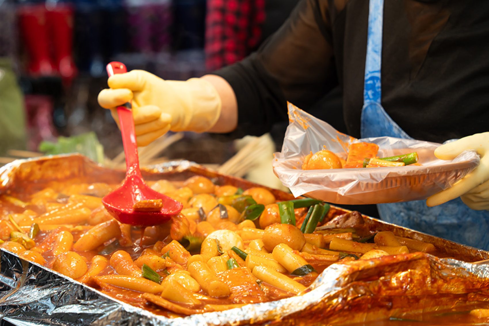 Tteokbokki in Seoul