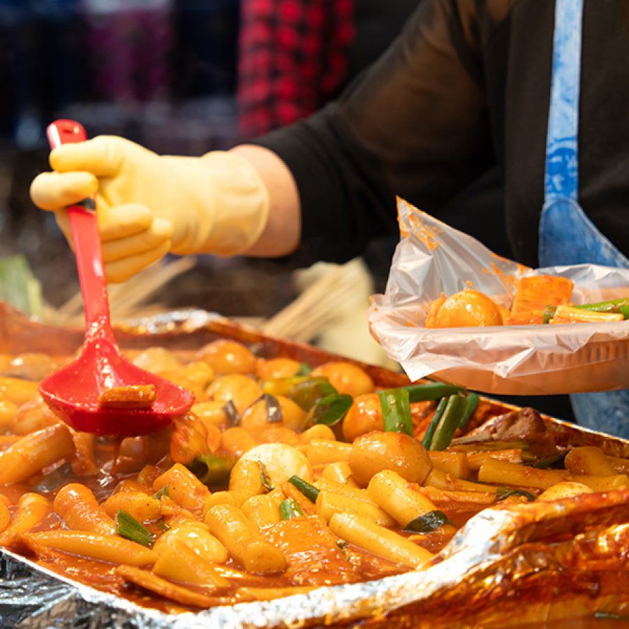 Tteokbokki in Seoul