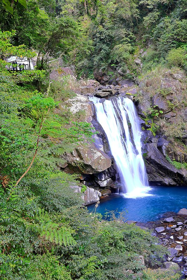 Waterfall in a recreation area outside Taipei