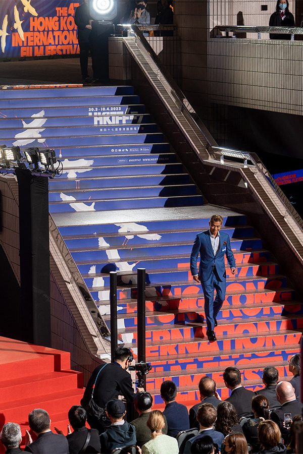 Aaron Kwok at the Hong Kong International Film Festival 