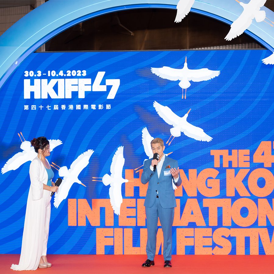 Aaron Kwok at the Hong Kong International Film Festival 