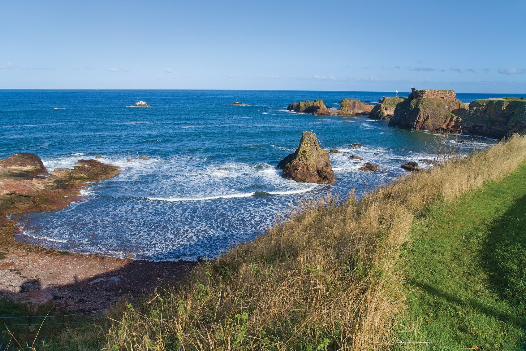 Dunbar cliffs