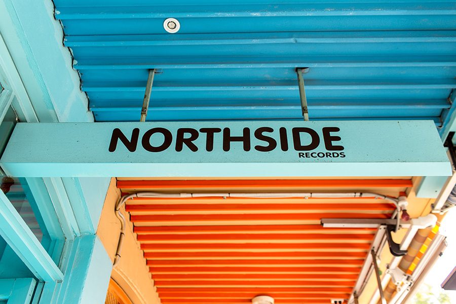 Shop logo of Northside Records in Fitzroy, Australia