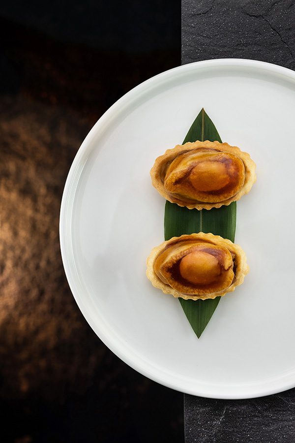 Abalone puff at Four Seasons Hotel Macao