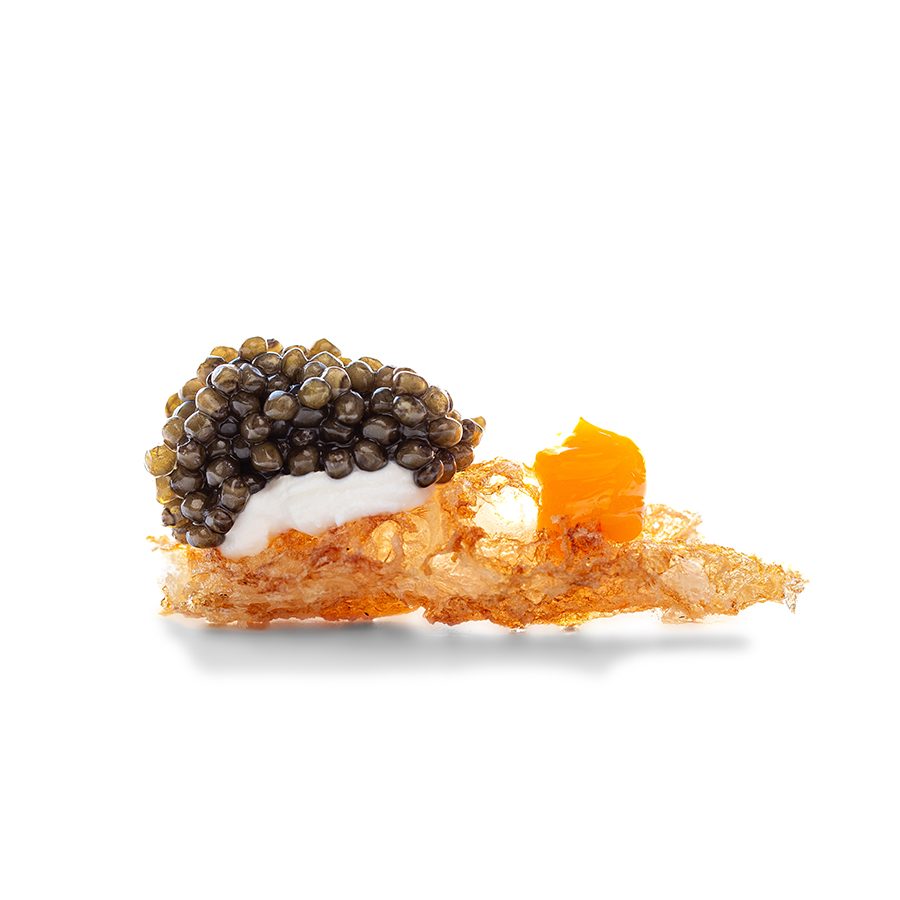Freezed fried egg