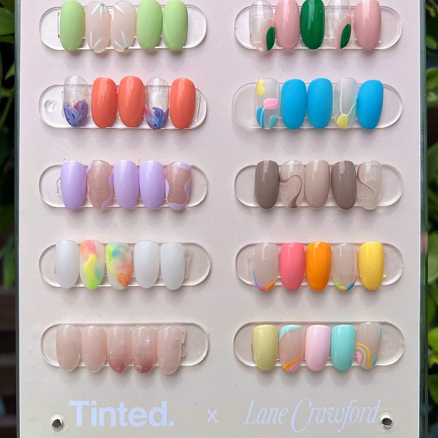 Tinted. nail bar