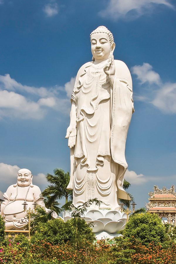Laughing Buddha in My Tho Vietnam
