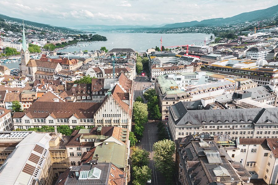 Zurich downtown