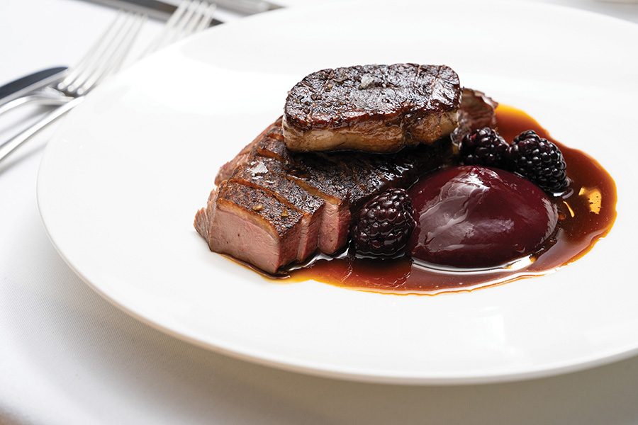 Jimmy's Kitchen's Seared 'Prince des Dombes' Duck Breast