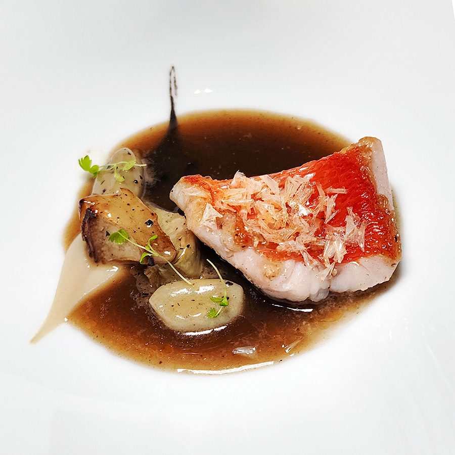 Fish in sauce