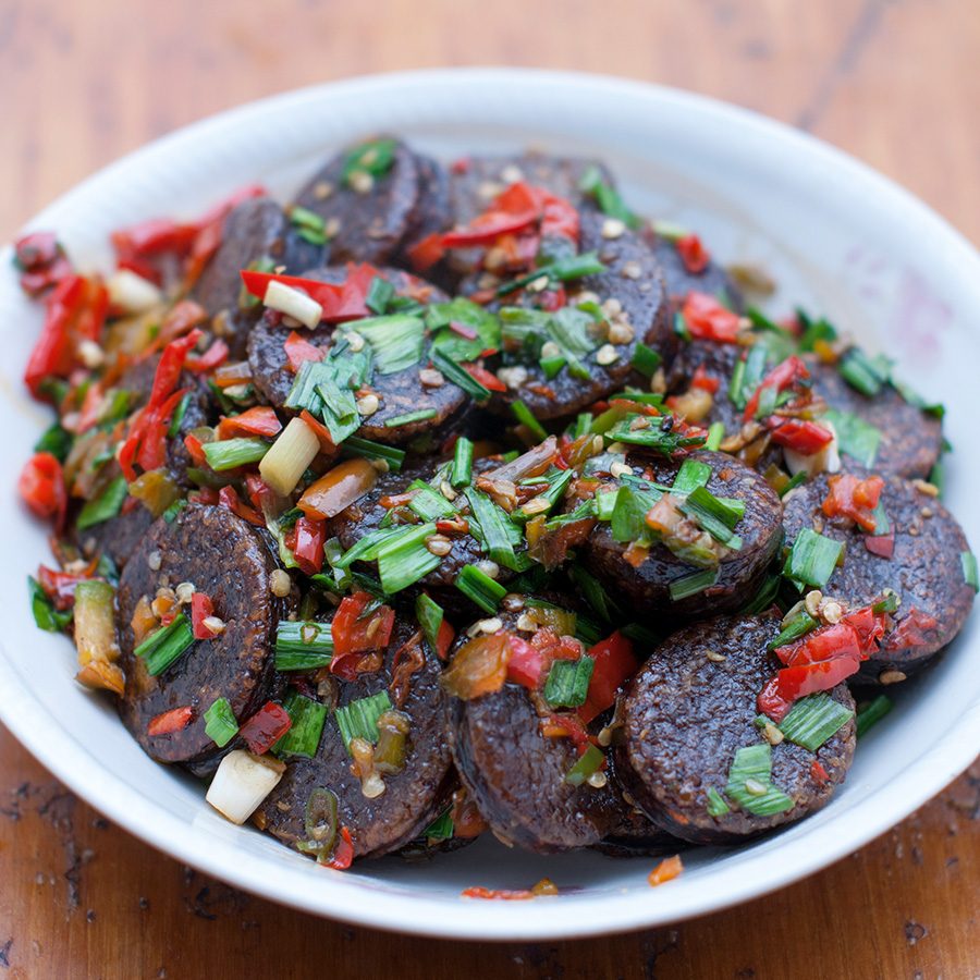 Taiwanese black pudding
