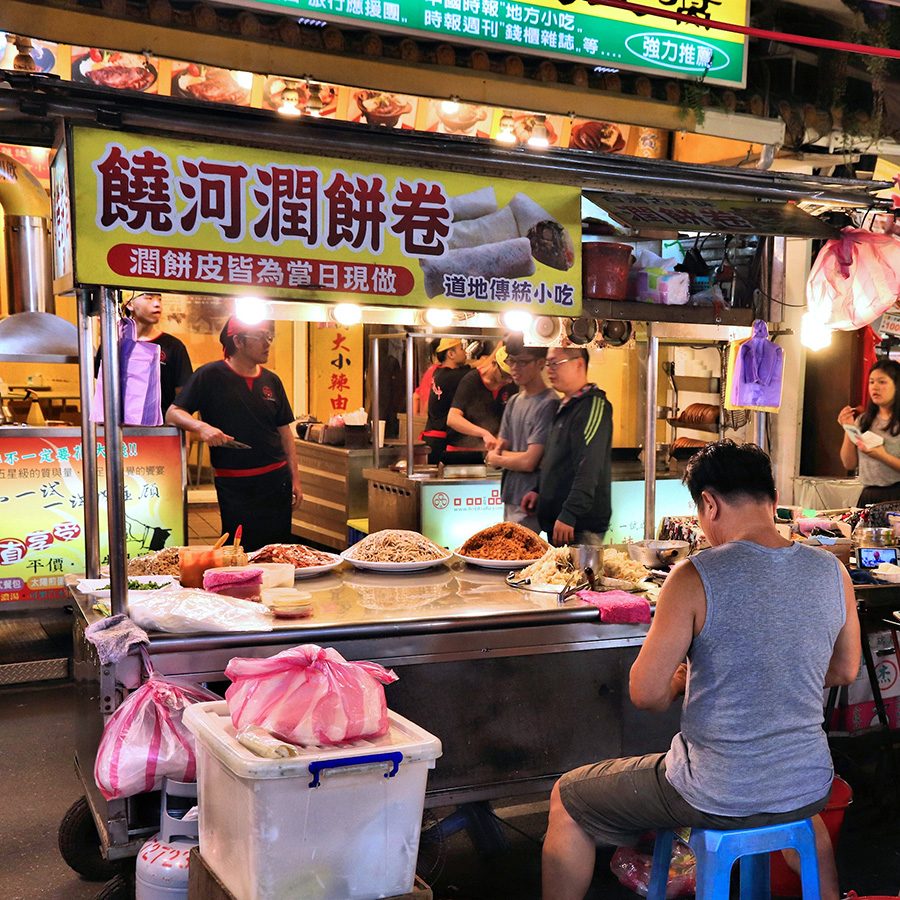 Stalls at the night market