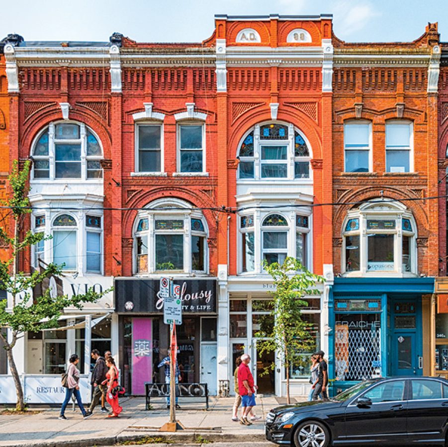 View of Queens Street, Toronto