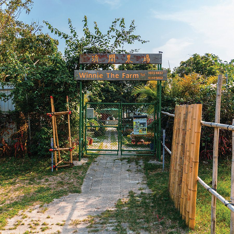 Winnie the farm exterior