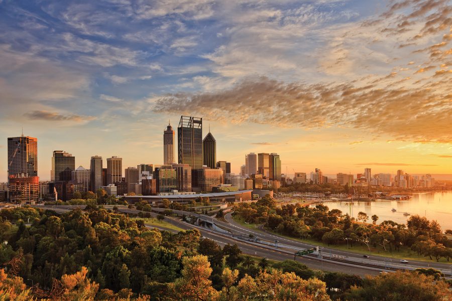 City view of Perth