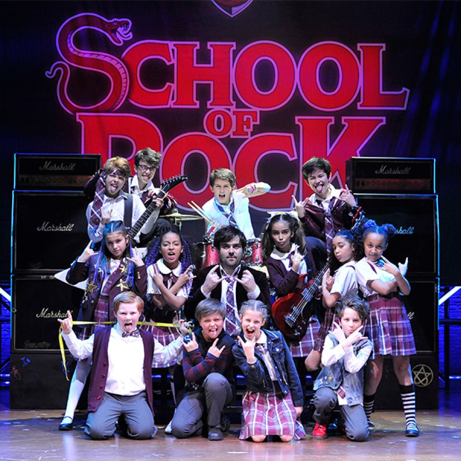 School of rock the musical in Hong Kong
