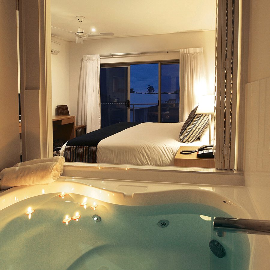 Bathroom at Oaks Broome 