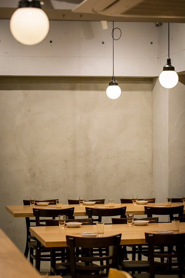 Interior of Tofu Shokudo
