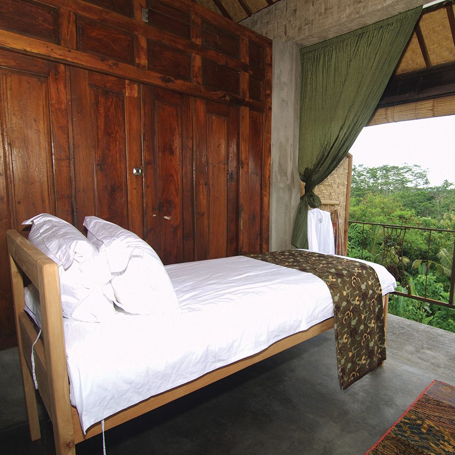 Bedroom at Bali Silent Retreat