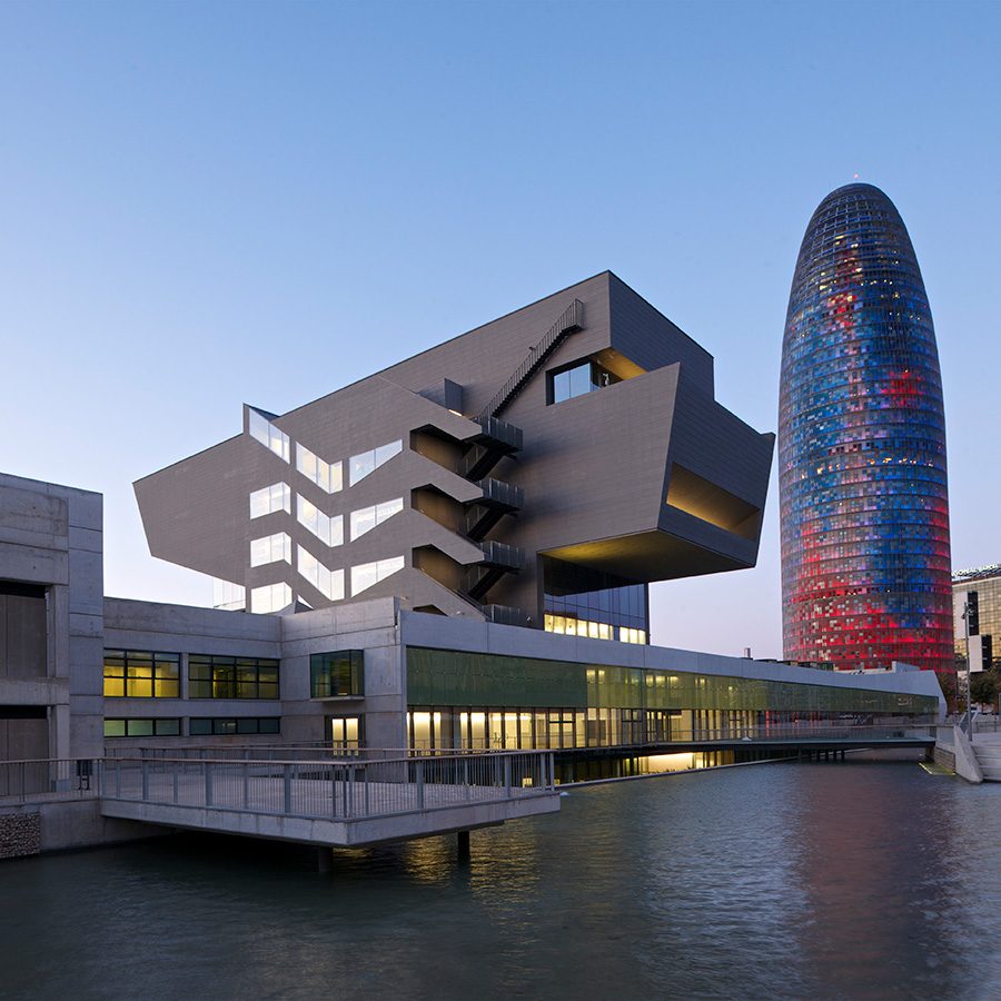 Exterior of the Museu de Disseny de Barcelona