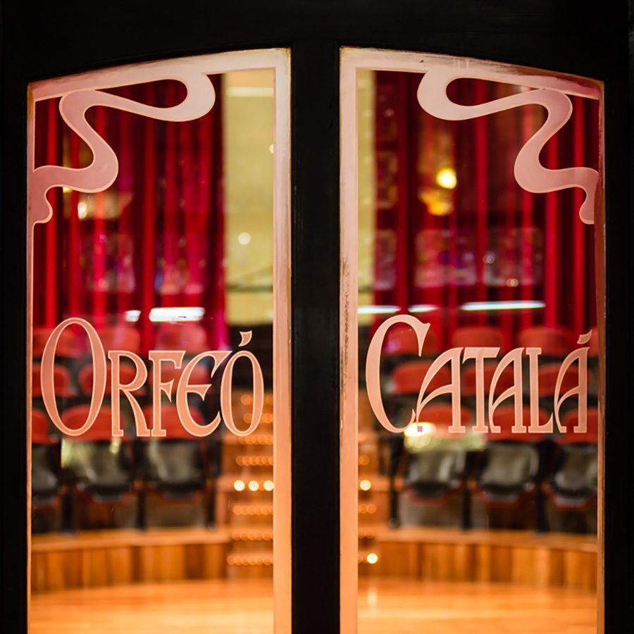 Orfeo Catala, a choral company based in Barcelona's Palau de la Musica Catalana