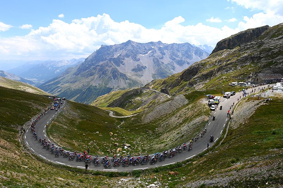 Stage 12 in the 109th Tour de France in 2022 