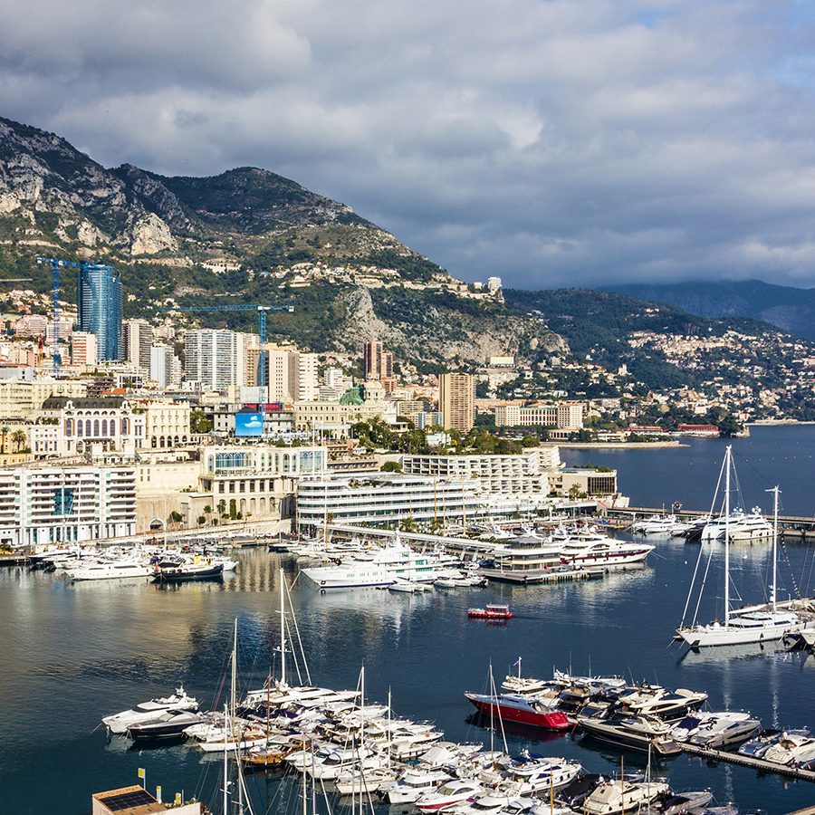 Harbour view of Monte Carlo, Monaco