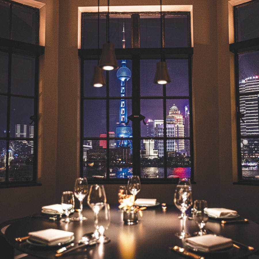 A table by the window at Sheng Yong Xing