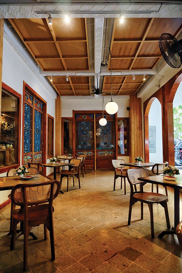 Dapur's interior design 