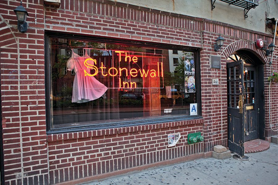 Exterior of The Stonewall Inn