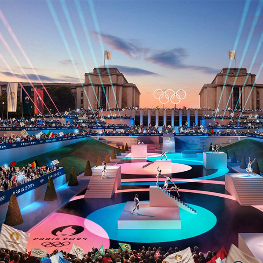 The opening ceremony, Paris 2024 Olympics