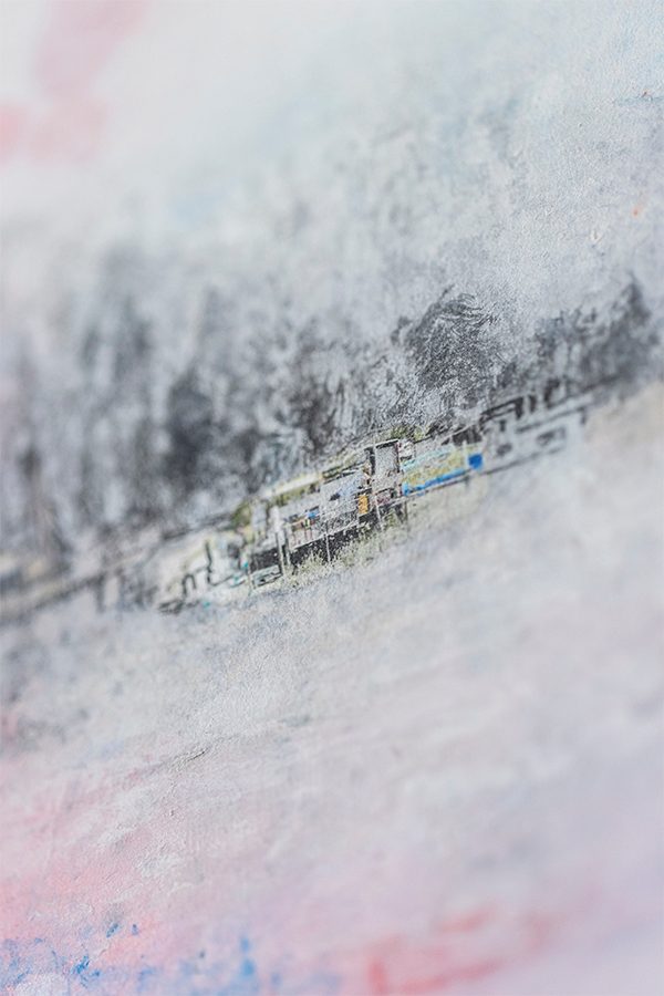Pink artwork details