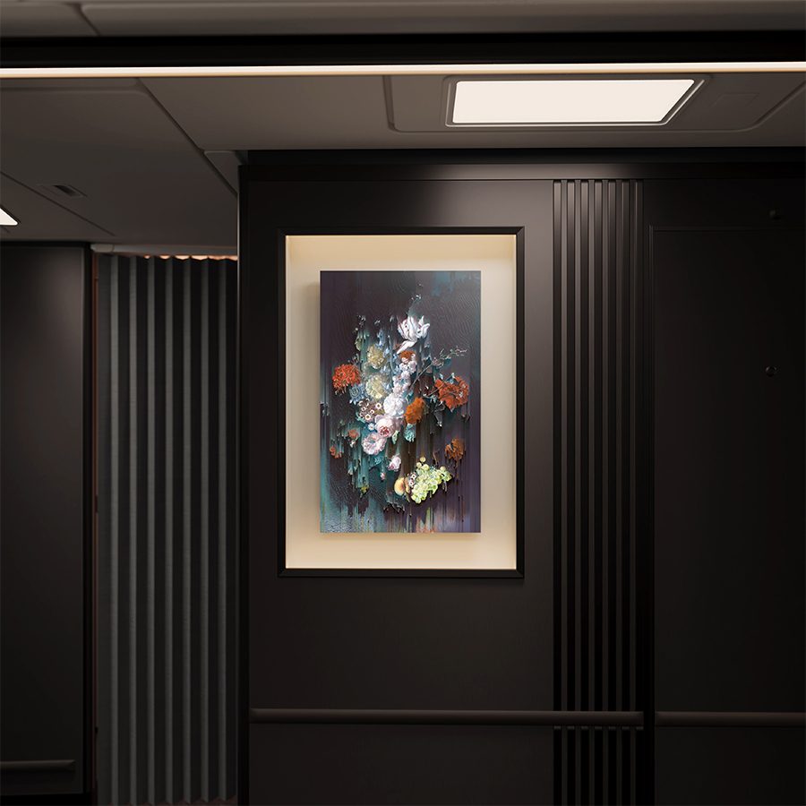 Artist Gordon Cheung's artwork to be displayed in Business cabins